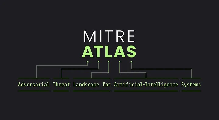 Logo de MITRE ATLAS que describe el paisaje de amenazas adversariales para sistemas de inteligencia artificial.
